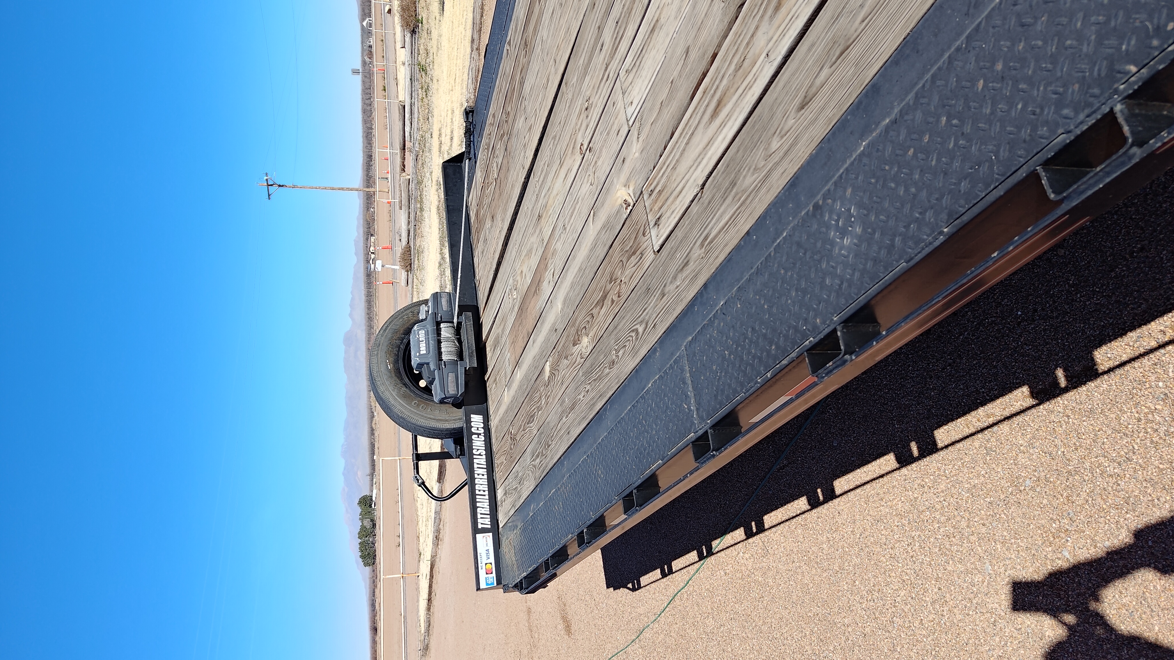 2024 TRIPLE R 30' Flatbed Trailer for rent in Anthony NM - photo 1 of 6