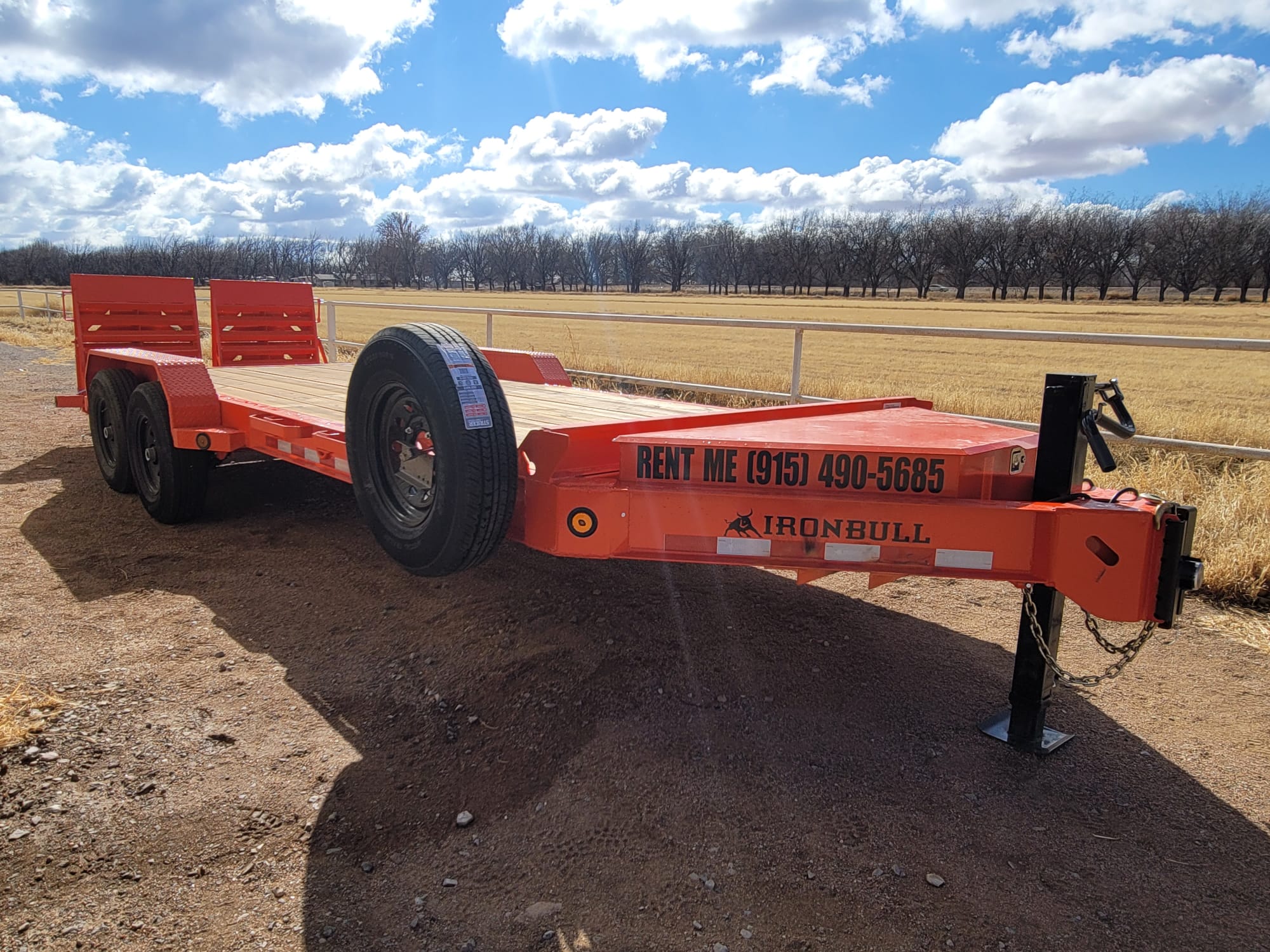 2025 NORSTAR 83X Equipment Trailer for rent in Anthony NM - photo 1 of 7